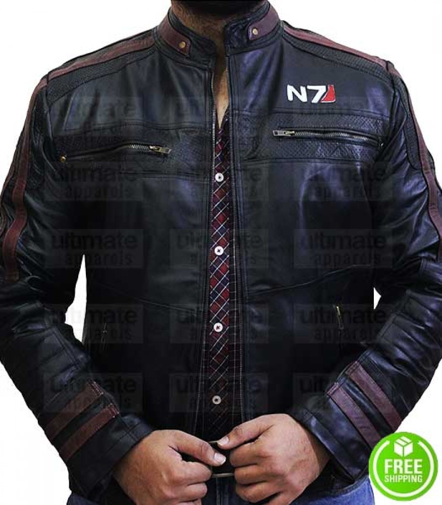 MASS EFFECT 4 N7 LEATHER JACKET